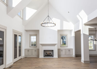 living space with natural light